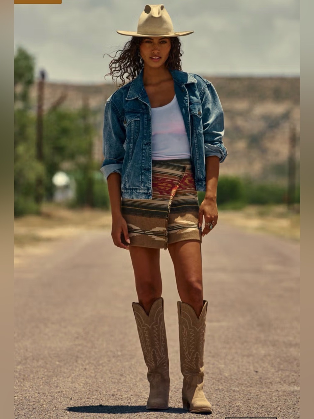 Tecovas FABULOUS Abby coastal cowgirl/festival season boots in Driftwood Suede! - Picture 17 of 17